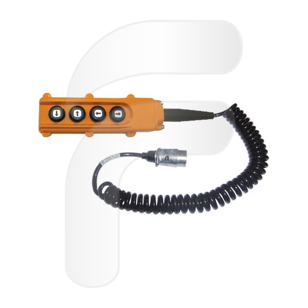 MANDO COMPLETO 4 PULSADORES CON ESPIRAL Y CONECTOR FA400034